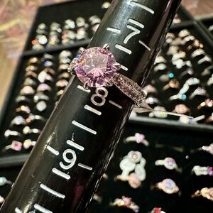 Fragrant Jewels Ring with Pink Gem